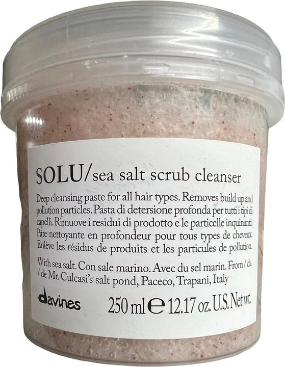 Immagine prodotto Davines Essential Haircare Solu Scrub al sale marino detergente (250 ml)
