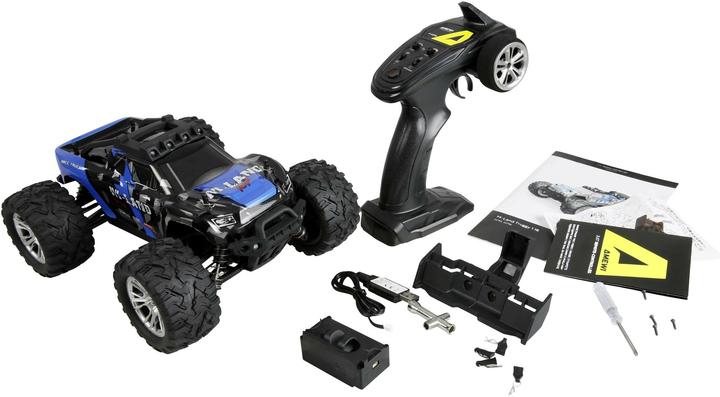 Image du produit Amewi M-Land Truggy 48km/h 4WD 1:16 RTR silber/blau