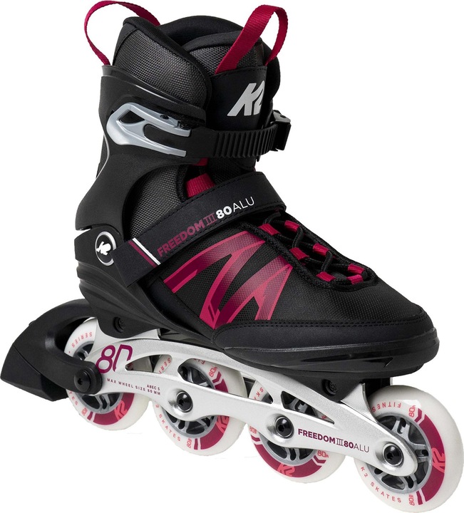 Produktbild K2 Freedom III 80 Alu Damen Inliner (42.0 (US=10.5), design) (45.5)