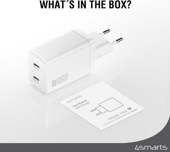 Produktbild 4smarts PDPlug Dual (45 W, 2 Ports)