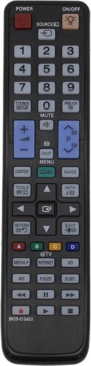 Actual product image Azurano Remote control replacement for SAMSUNG BN59-01040A for BN5901015A, BN59-01015A, BN5901040A (Device-specific remote control, Infrared)