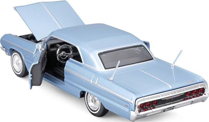 Produktbild Maisto Chevrolet Impala 1964 1/24 blau