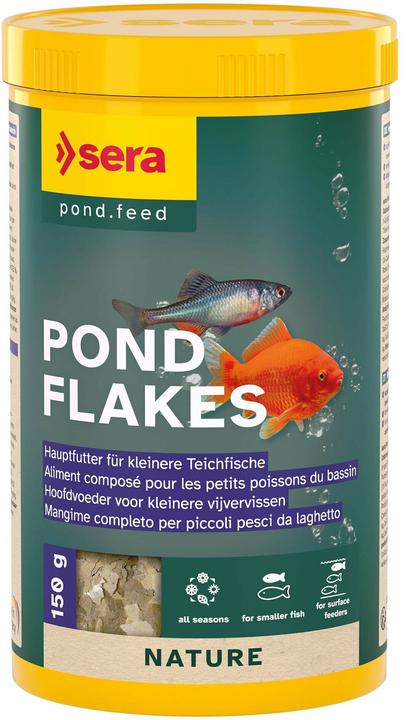 Immagine prodotto Sera Fiocchi di stagno (Pesciolino rosso, Pesce di stagno, Tarabusi, 1000 ml)
