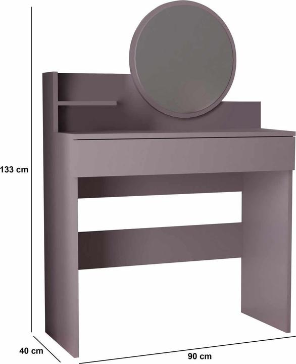 Actual product image Skye Decor Harmony Make-Up Table (90 x 40 x 133 cm)