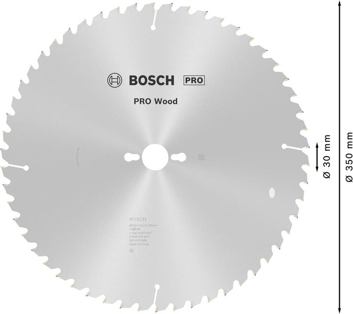 Productafbeelding Bosch Professional Zubehör Cirkelzaagblad Optiline Wood
