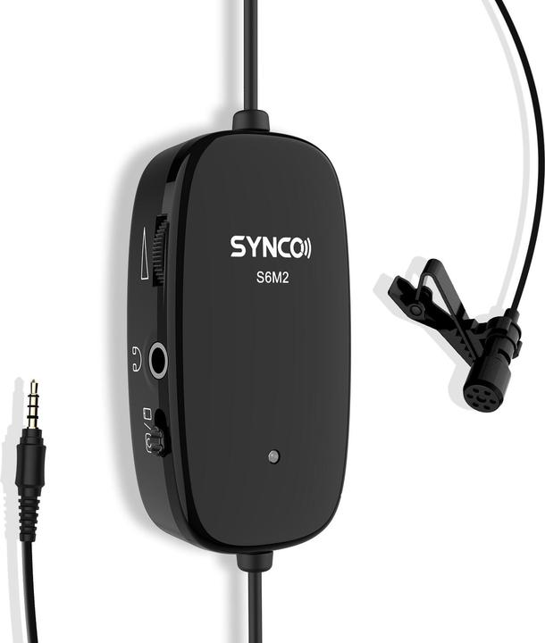 Actual product image Synco Wired Lavalier Microphone