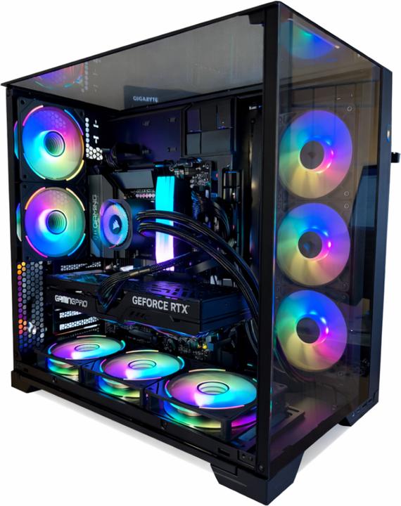 Actual product image Avlano PREDATOR High-End Gaming PC AMD RX 9070 XT (1000 GB, 64 GB, AMD Ryzen 7 9850X3D, Radeon RX 9070 XT)
