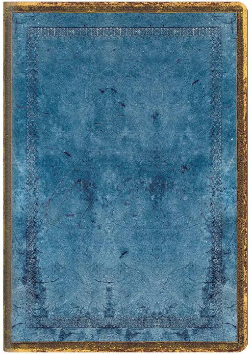 Produktbild Paperblanks Notizheft Rivierablau A5, liniert, Blau (A5, Liniert, Weicher Einband)