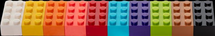 Immagine prodotto LEGO Mattoni colori misti - 400 gr. - circa 1.000 pezzi - Miscela di mattoni colorati di base - NOVITÀ (Accessori LEGO)