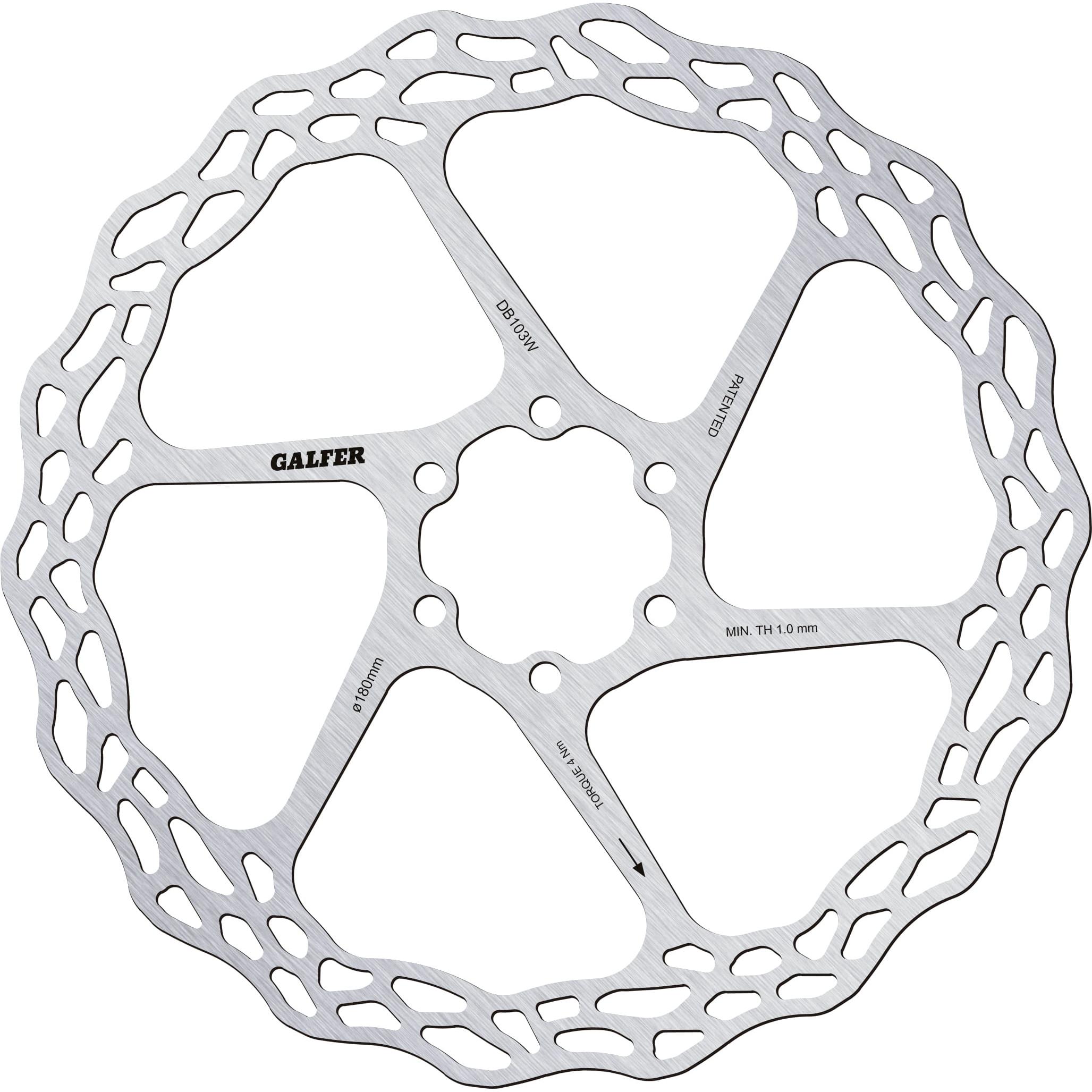 Galfer Bike, Bremsscheibe, (180 mm)