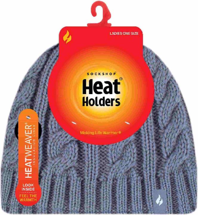 Produktbild Heat Holders Muster Strickmützen | Thermo Beanie Wintermütze Warm Fleece