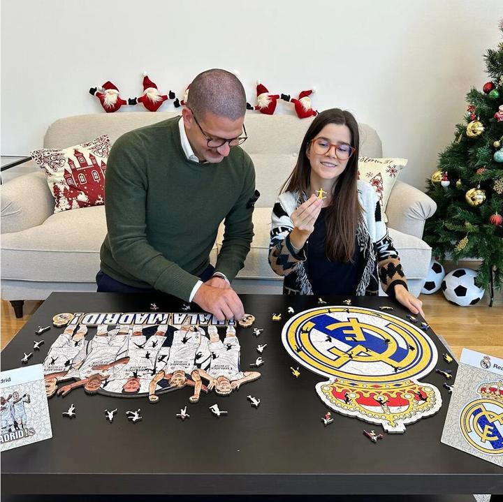 Productafbeelding Iconic Real Madrid CF - Logo - Puzzel in Legno Taglia L (500 Pezzi) (500 onderdelen)