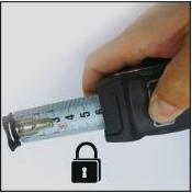 Actual product image Kraftwerk Prof. tape ruler 3 m x 19 mm (5 m)