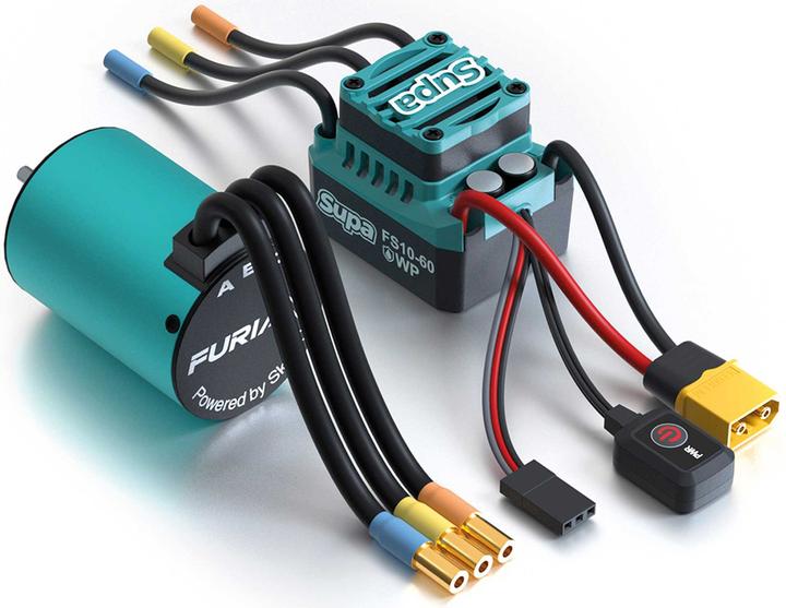 SkyRC Supa Brushless Combo 60A 5400kV für 1/10