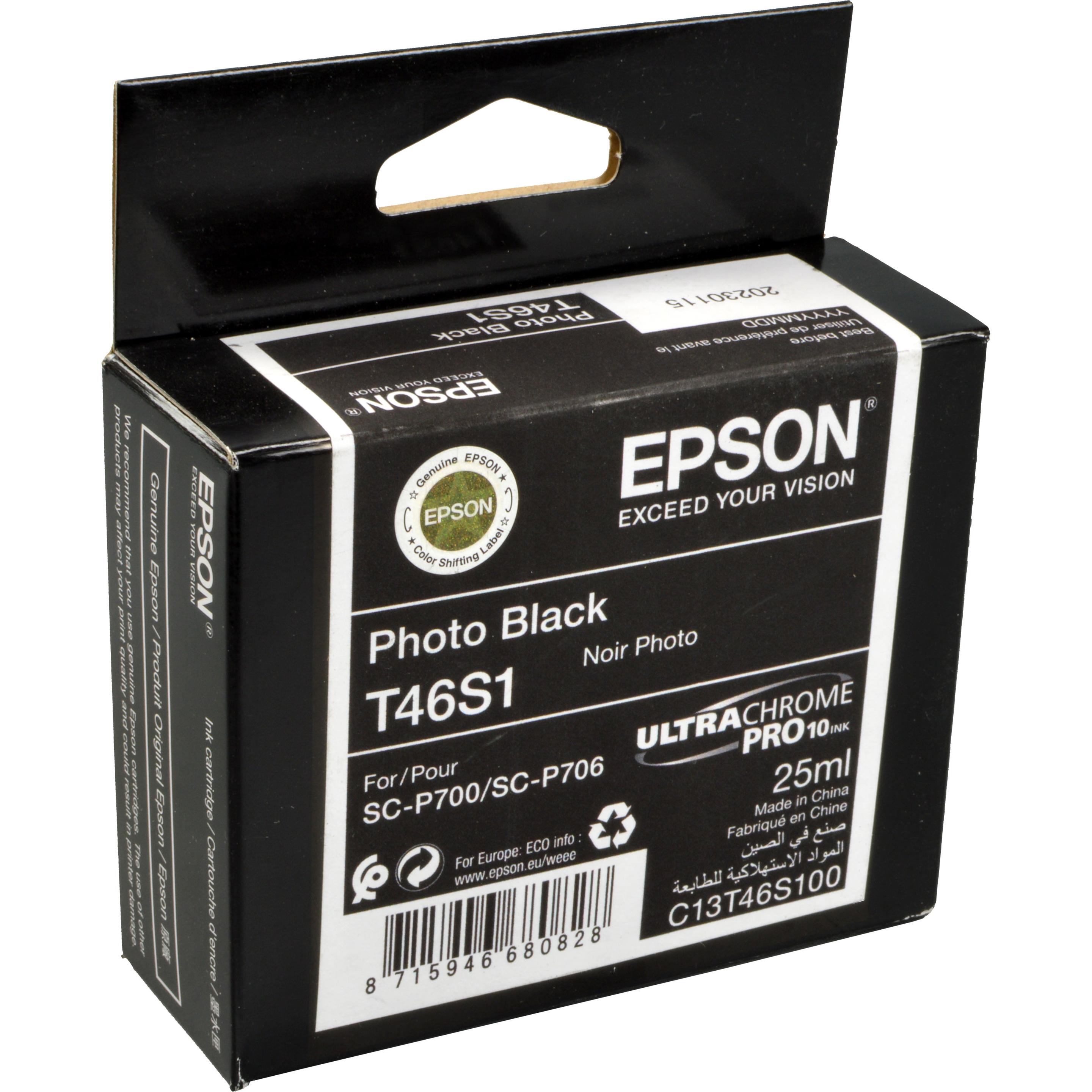 Thumbnail - Epson, Druckerpatrone, T46S1 (PBK)