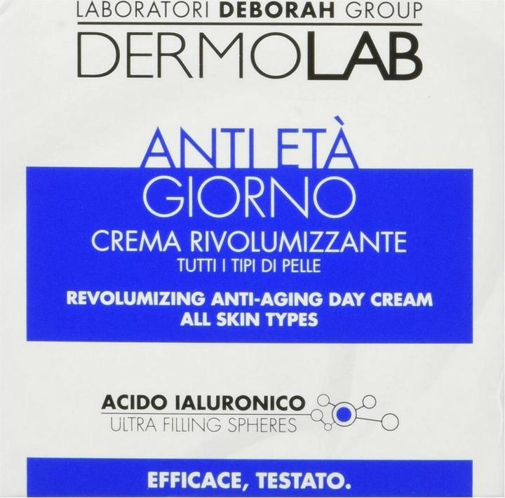 Energy Label Deborah Milano Dh Dlab Crema Rivolumizzante Anti Edad (50 ml, Day cream)