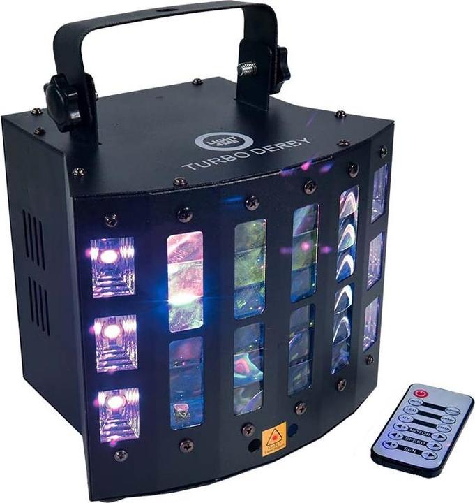 Image du produit No Name LIGHT4ME TURBO DERBY + laser + UV + stroboscope + télécommande