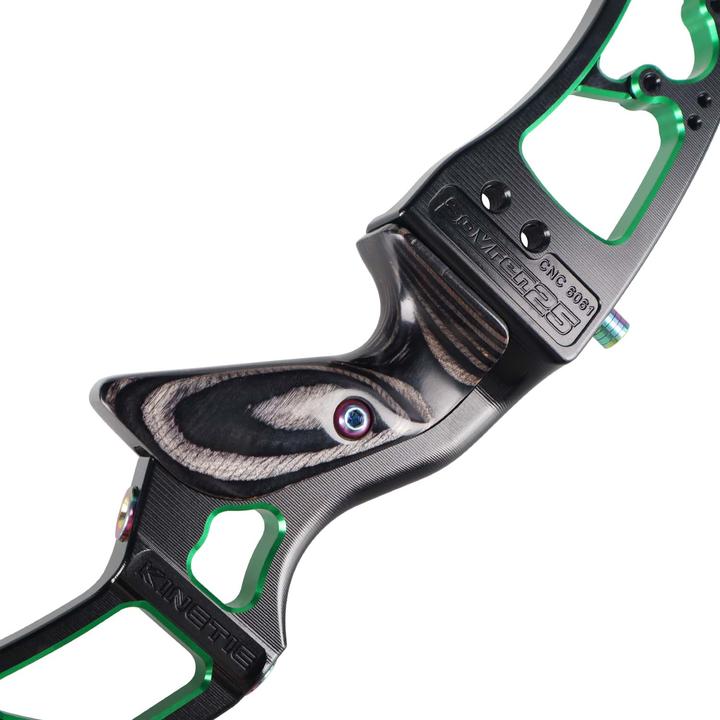Actual product image Kinetic Sovren 25" Anodised Black-Green LH