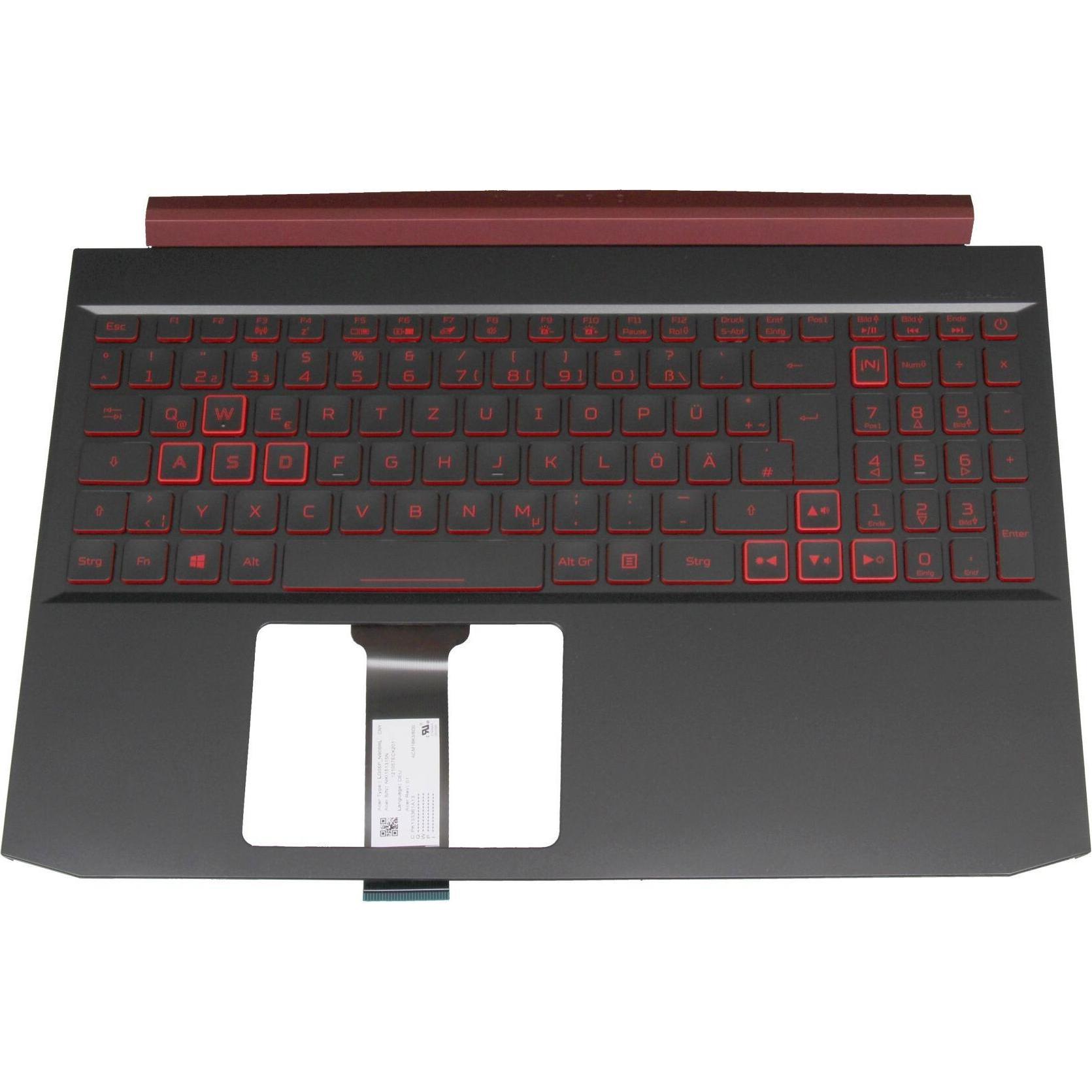 Acer 6B.Q5XN2.012, Notebook Ersatzteile, Schwarz