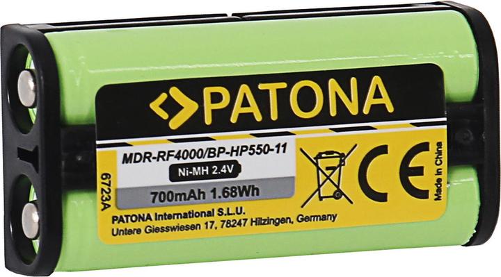 Immagine prodotto Patona Batteria ricaricabile per Sony MDR-RF4000 BP-HP550-11 Medion MDR-PF970RK