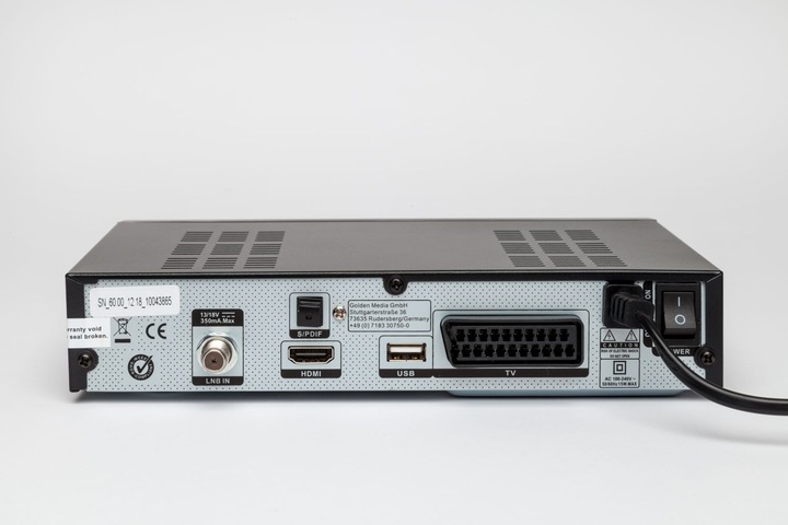 Actual product image Golden Interstar HD Fta + (IPTV (ready), DVB-S2)