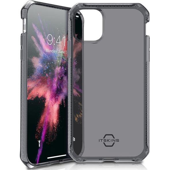 Itskins Spectrum Clear (Apple iPhone 11 Pro Max), Smartphone Hülle, Transparent, Schwarz
