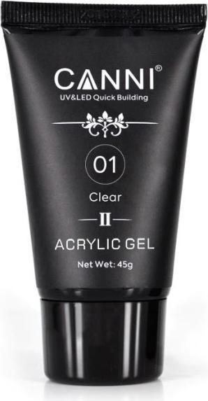 Produktbild Canni Poly Gel Clear 01 (Nagellacktrockner)
