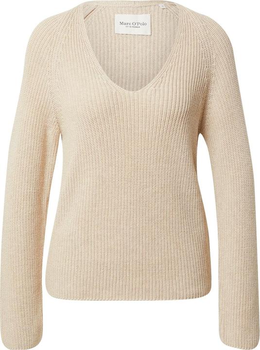Produktbild Marc O'Polo Cardigan Stich Pullover V-Neck sandy melange (XL)