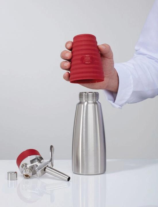 Actual product image Kisag Heat Protector for 0.5 l Whipper Red (0.50 l)