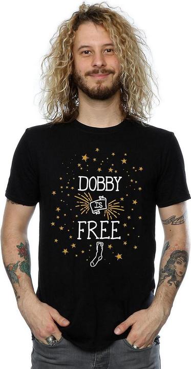 Actual product image Mens Dobby Is Free Cotton T-Shirt (XXL)