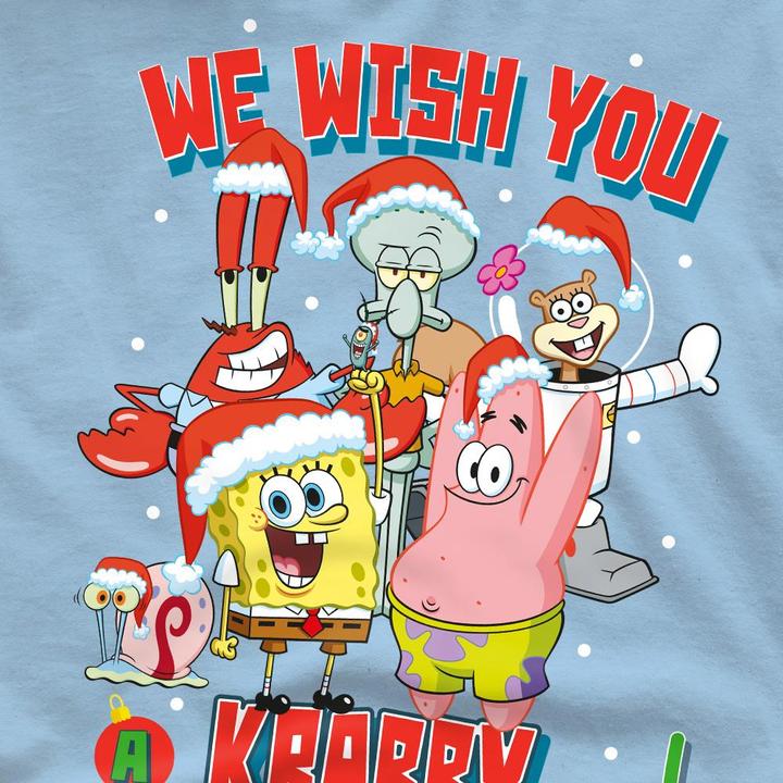 Produktbild Spongebob Squarepants Crabby Christmas TShirt (3XL)