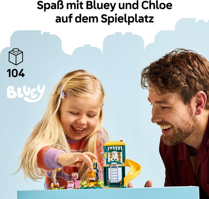 Produktbild LEGO Bluey und Chloe auf dem Spielplatz (11201, LEGO Bluey)