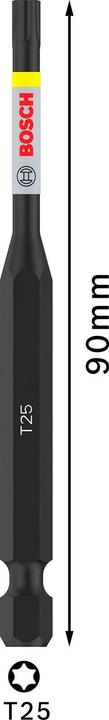 Actual product image Bosch Professional Zubehör PRO Torx Impact Bit, T25, 90 mm