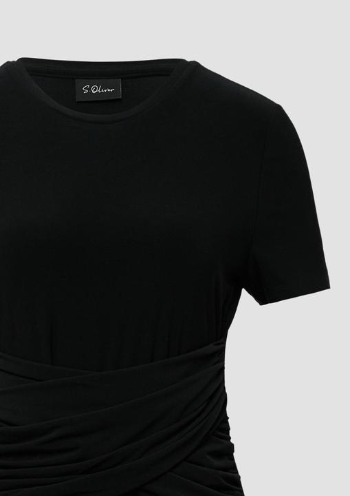 Produktbild S.Oliver Kleid Tailliertes Maxikleid mit Raffung (32)