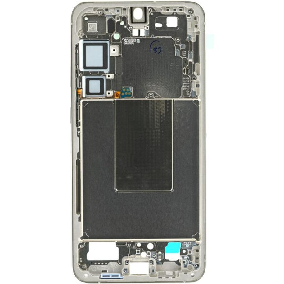 Samsung Galaxy S24+ Middle Frame Amber Yellow (Samsung Galaxy S24+), Smartphone Hülle, Gelb