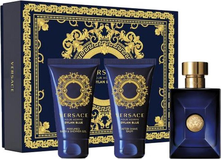 Produktbild Versace Dylan Blue Christmas 2023 Eau de Toilette 50 / Shower Gel / After Shave Balm (Parfum Set)