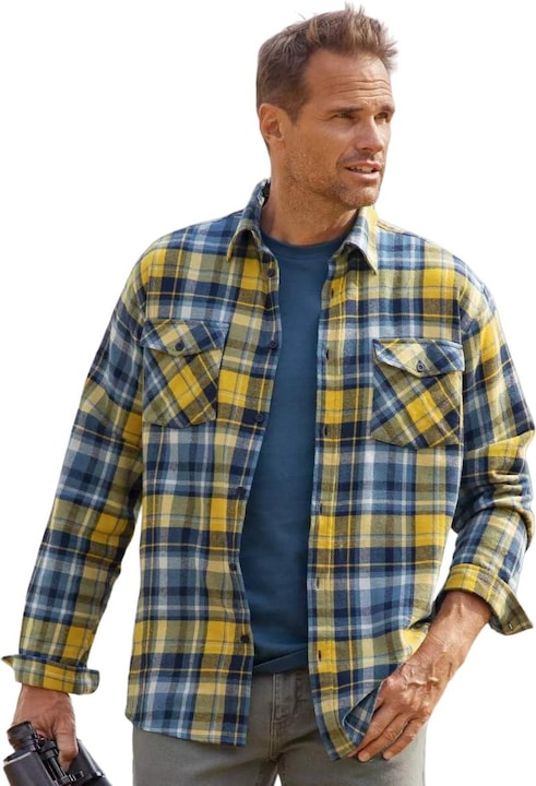 Produktbild Atlas For Men Kariertes Flanellhemd (3XL)