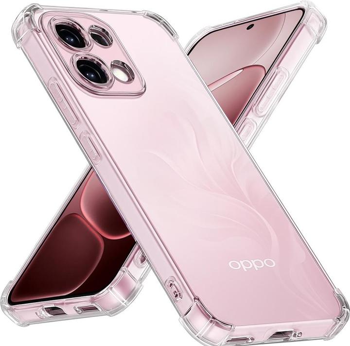 Actual product image Techsuit - Shockproof Clear Silicone - Oppo A6 Pro 4G / A6 Pro 5G - Clear (Oppo Reno 6 Pro 5G)