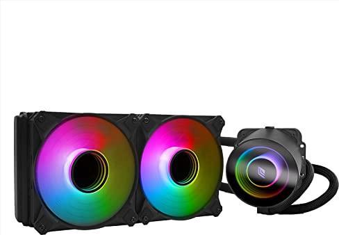 Actual product image Noua VENTOLA SIBERUS PRO 240 ARGB BLK SK 1700/1200 1*FAN 120MM PWM (120 mm, 1 x)