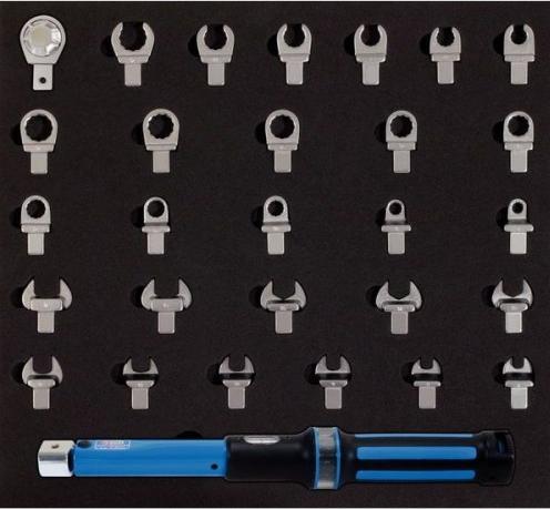 Immagine prodotto KS Tools Set di utensili di coppia, supporto 9x12 mm, 29 pezzi, 10-50 Nm (3/8", 10 Nm, 50 Nm)