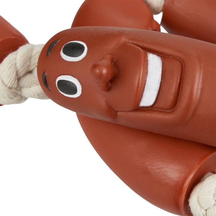 Produktbild Relaxdays Hundespielzeug Wurst (Zerrspielzeug Hund)