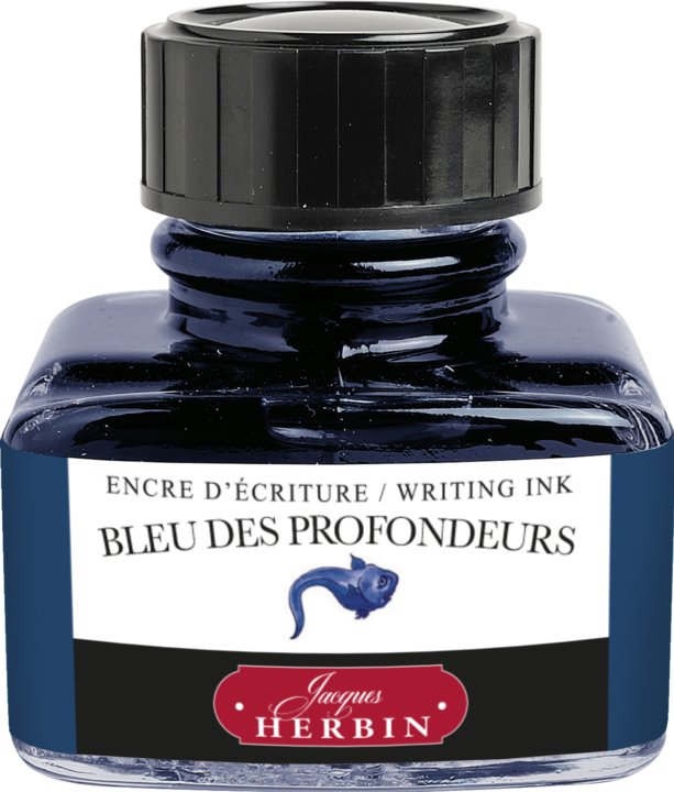 Actual product image Herbin Fountain pen ink (Inkwell, Blue)