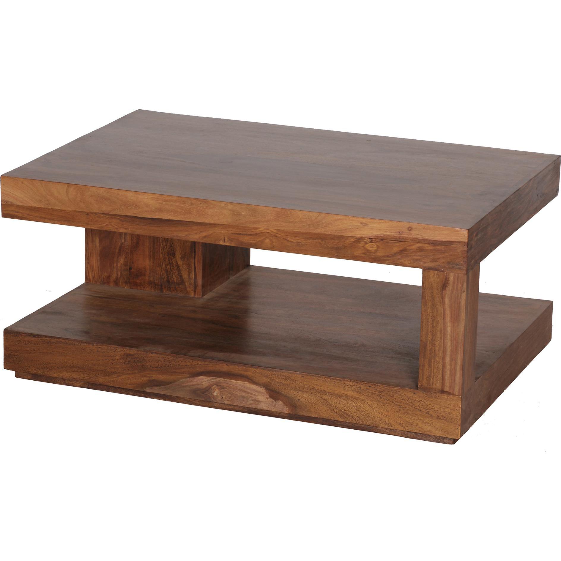 FineBuy, Couchtisch + Beistelltisch, Couchtisch (90 x 60 x 40 cm)