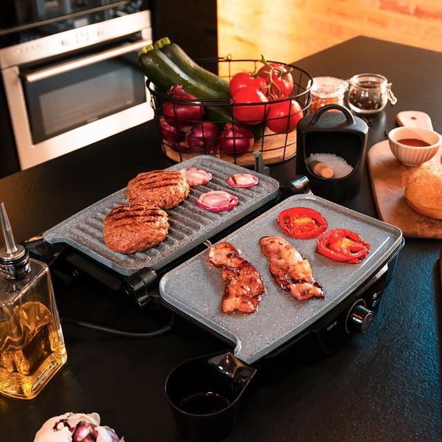 Actual product image Cecotec Rock'n Grill 1500 Stone Ceramic Mix&Grill