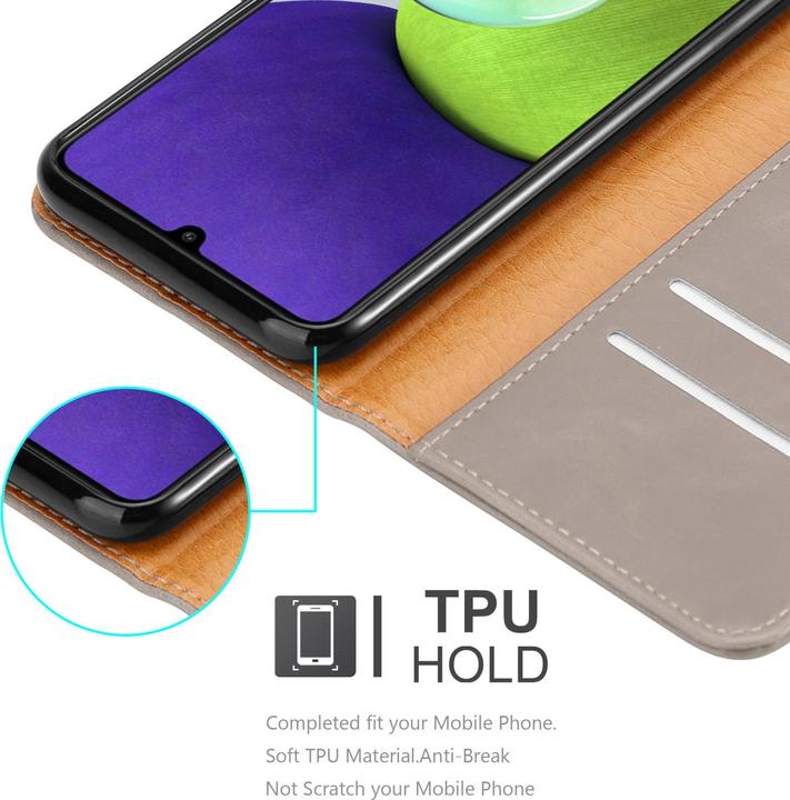 Image du produit Cadorabo Pochette Luxury Book (Samsung Galaxy A22, Samsung Galaxy A32, Samsung Galaxy M22)