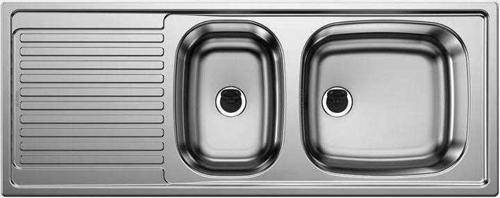 Stainless steel natural finish