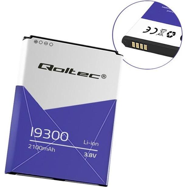 Qoltec 52091, Smartphone Akku