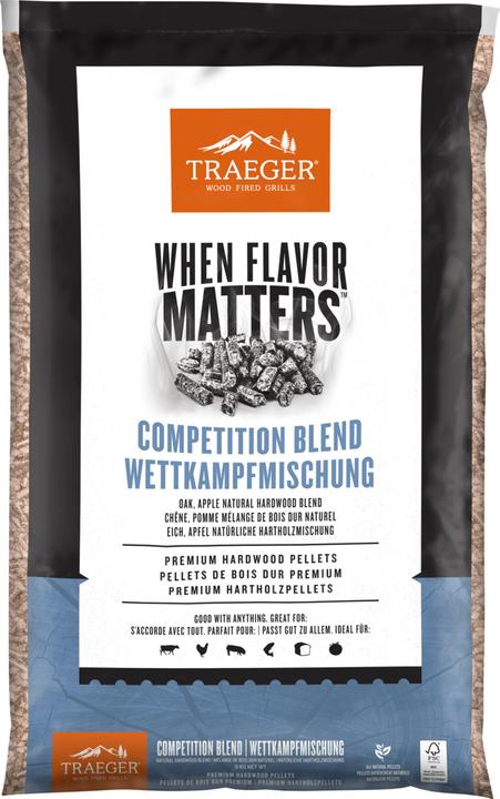 Traeger Competition Blend Pellets 9kg (9 kg)