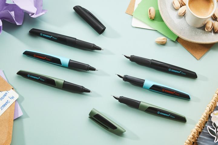 Produktbild STABILO Flow Kugelschreiber F'grün (Forest grün, Grün, Tannengrün, 1x)