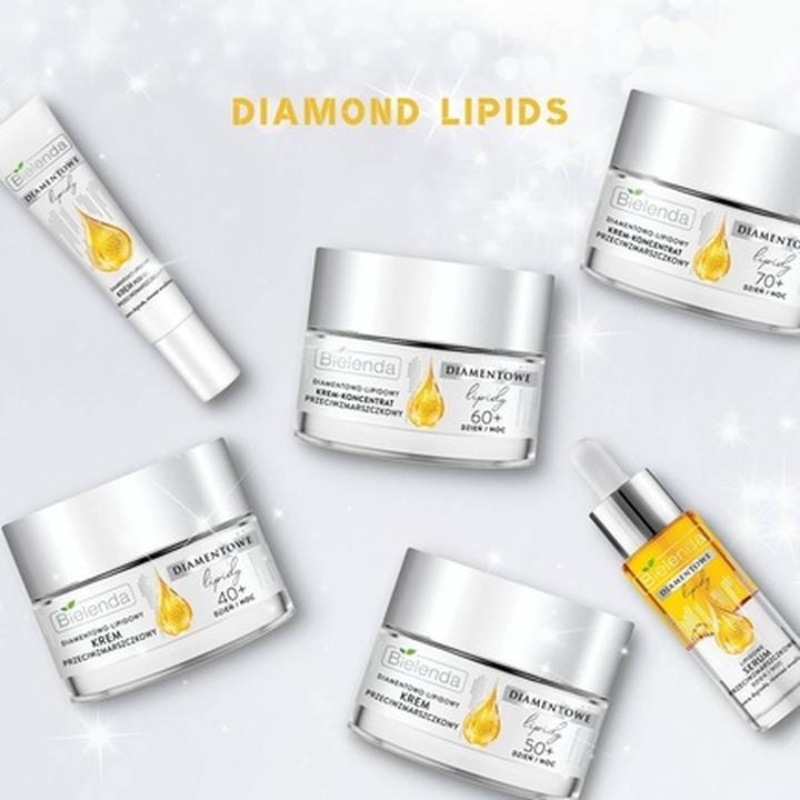 Image du produit Bielenda BIELENDA Diamentowe Lipidy 40+ krem przeciwzmarszczkowy 50ml (Crème pour le corps, 50 ml)